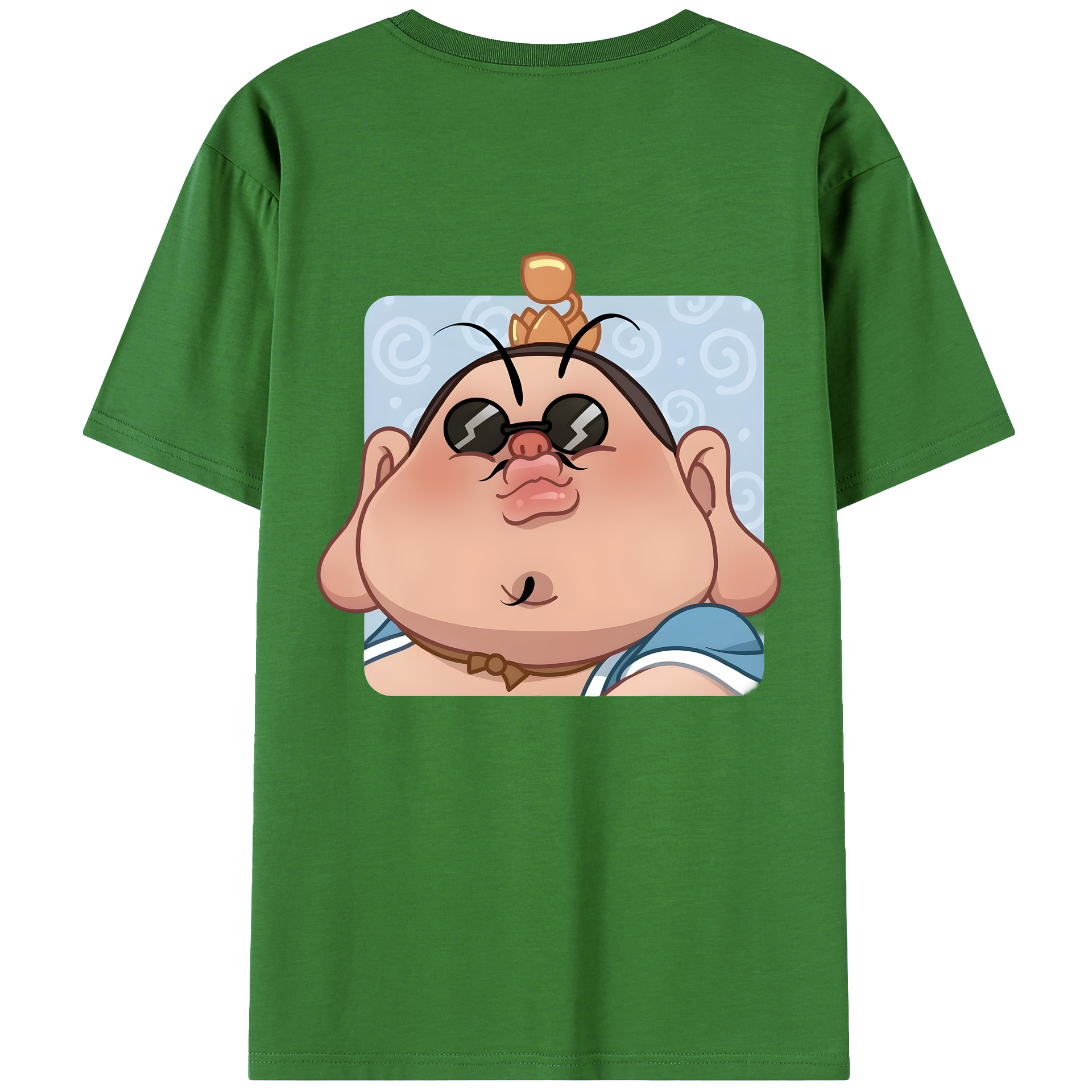 （画像用） Ne Zha 2 ナタ 魔童の大暴れ レディース半袖Tシャツ(バックプリント)